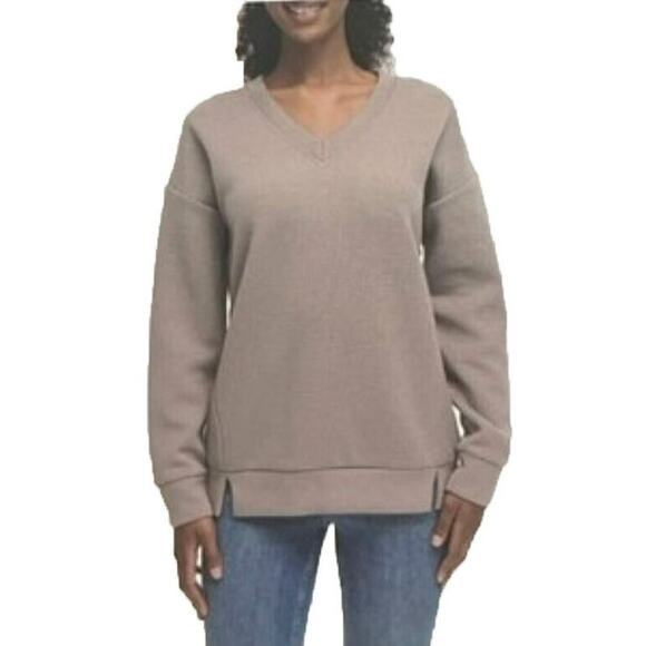 Marc New York V Neck Long Sleeve Ribbed Pullover Sweatshirt Size XL - Picture 9 of 9